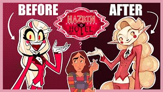 Redesigning HAZBIN HOTEL Characters in MY STYLE [upl. by Matthew]