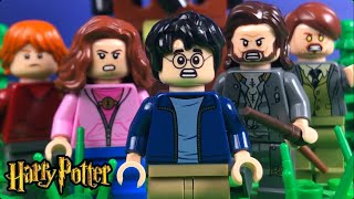 LEGO Harry Potter StopMotion Speed Build  Hogwarts 71043 [upl. by Herodias]