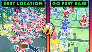 Pokemon Go Best Coordinates For Go Fest 2023  Pokemon Go Secret Location That No one Knows [upl. by Mikkanen]