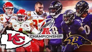 Kansas City Chiefs Vs Baltimore Ravens Live Stream  NFL AFC Championship Round  Full Game [upl. by Kathryn486]