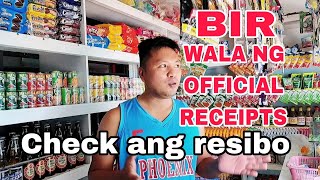 WALA NG OFFICIAL RECEIPTS SA BIRSARI SARI STORE TIP [upl. by Dilahk]