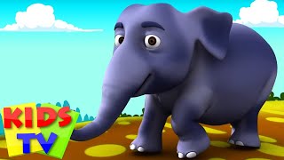 Hathi Raja Kahan Chale  हाथी राजा कहाँ चले  Hindi Nursery Rhymes by Kids TV [upl. by Byrann]