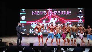 Mens Physique Overall Posedown [upl. by Yetak]