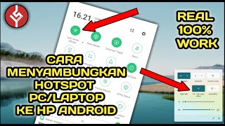 Cara Membagikan Koneksi Internet Dari Laptop Ke HP  Cara Menjadikan Laptop Sebagai Wifi [upl. by Dulcie329]