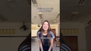 Falta pouco 🤩 professora escola alunos vidadeprofessora ferias humor shorts [upl. by Akela799]