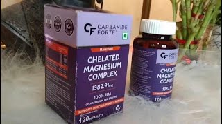 CHELATED MAGNESIUM COMPLEX 120 TABLETS [upl. by Itsirk]