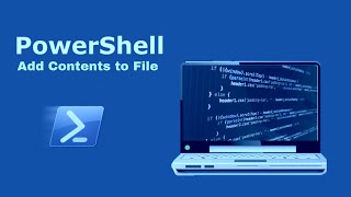 MoreInfo  Add Contents into a File using PowerShell Command  New Video 2024 [upl. by Teplitz]