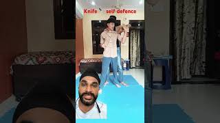 Knife 🔪 self defence youtubeshorts [upl. by Annelak]