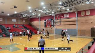 2024 ABA Season  Austin Bats vs Midlothian Marshals [upl. by Oriane]