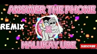 ANSWER THE PHONE X HALUKAY UBEremixfreetouse [upl. by Nnel]