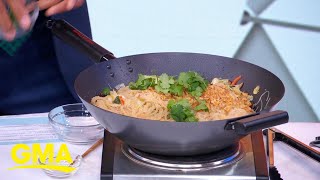 Tiffy Chen shares Taiwanese stirfry noodles recipe [upl. by Cynarra]