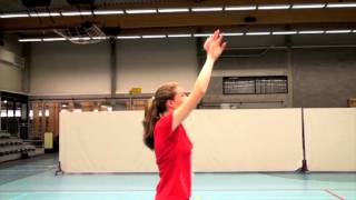 Korfball basics 1  Standing Shots [upl. by Acimot]