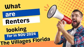 What are renters looking for November 2024 The Villages Florida [upl. by Pownall972]