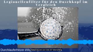 Die besten 5 Legionellenfilter für den Duschkopf und den Wasserhahn im Vergleich [upl. by Malinda]