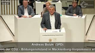 Gesetzentwurf zur Änderung des Schulgesetzes  Andreas Butzki [upl. by Rimas]