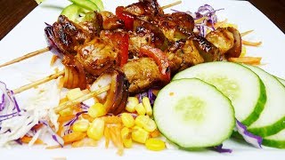 Episode 115 Chicken Skewers  Brochettes de poulet [upl. by Aerdnael]