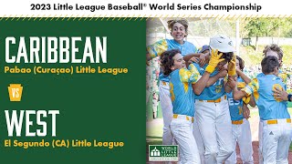 Lappes WalkOff Homer  2023 Little League Baseball World Series Championship Game [upl. by Oswin]