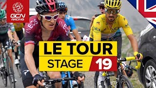 Tour de France 2019 Stage 19 Highlights Chaos On The Col de lIseran [upl. by Yssirk]