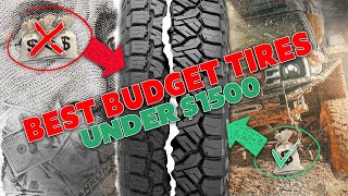 STOP Spending So Much Money  Best OffRoad Budget Tires Under 1500 for 2024 [upl. by Duer]