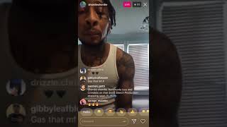 Shordie Shordie  Bonnie And Clyde Freestyle INSTAGRAM LIVE [upl. by Shelah355]