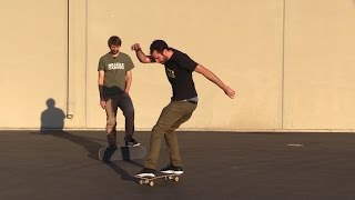 LANCE LIVE SKATE SUPPORT PIVOT 180s [upl. by Jacobsen552]