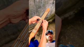 একসাথে তিনটি তীর চালানো যায়  shorts woodworking archery [upl. by Kurr]