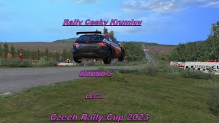 RBR  LEG 1  Round 5  Rally Cesky Krumlov 2023 [upl. by Crean134]