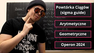 Ciągi Arytmetyczne i Geometryczne Matura Rozszerzona z Matematyki 2024 [upl. by Latnahs]