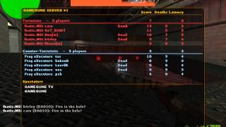 f0rest vs Frag eXecutors GameGune 2010 denuke [upl. by Esinart452]