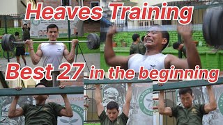 Heaves Training  Best 27 in the beginning Ep 7 [upl. by Thedric]