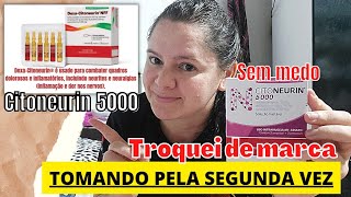 CITONEURIN 5000 tomando pela segunda vez essa vez é pra falta de vitamina B12 não tenha medo 💉 [upl. by Anika]