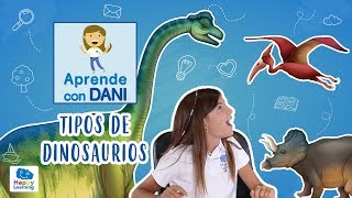 TIPOS DE DINOSAURIOS ¿Cuántas especies hay  Aprende con Dani [upl. by Atirrehs]