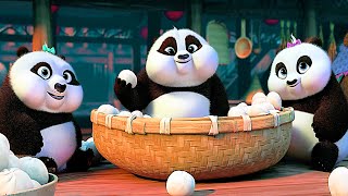 All the Funniest Scenes from Kung Fu Panda 1  2  3 🐼🥊 [upl. by Annice182]