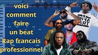 Comment faire un beat RAP FRANCAIS TYPE NISKA DAMSO BOOBA MHD NINHO BRAMSITO [upl. by Cowan]