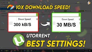 How to Speed Up uTorrent Downloads  2024   10X Download Speed  Speed Up Utorrent [upl. by Louanna371]