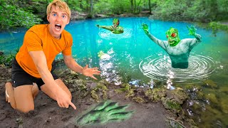 THE POND MONSTER ATTACKED ME [upl. by Eednyl]