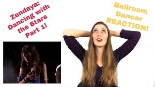 Zendaya on Dancing with the Stars  Ballroom Dancer Reacts  Dance Curious [upl. by Alene930]