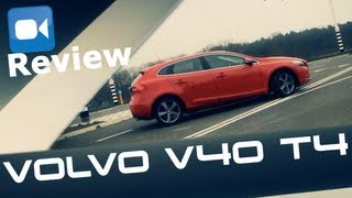 2013 Volvo V40 T4 180 HP Review English Subtitles [upl. by Neerahs]