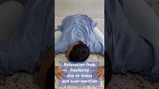 Relaxation from headache due to stress and overexertion break relaxation mentalhealth rest [upl. by Janey]