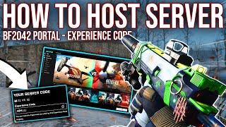 Battlefield 2042 How to host Portal Server  Using Experience Code  BATTLEFIELD [upl. by Laurance843]