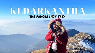 KEDARKANTHA Trek Things that no one tells or shows you about Kedarkantha  Vlogged Every Moment [upl. by Kellby]