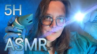 5H ASMR Français RP Examen des nerfs crâniens Docteur Ostéopathe Dentiste Coiffeur asmr fr roleplay [upl. by Hett]