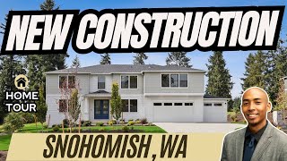 New Construction in Snohomish WA  Home Tour  Living in Snohomish WA [upl. by Eiggam]