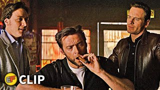 Recruiting Mutants  Wolverine Cameo Scene  XMen First Class 2011 Movie Clip HD 4K [upl. by Newcomer532]