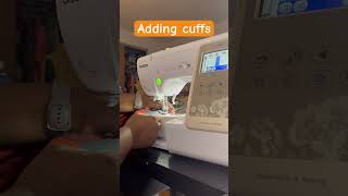 Adding Cuffs to my sleeves mightysew tyjari sewing day8 [upl. by Hayton]