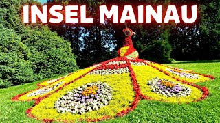 INSEL MAINAU im BODENSEE  Spaziergang über die Insel mit fantastischer Blumenpracht [upl. by Ednarb]