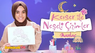 Kevser ile Neşeli Çizimler  36 Bölüm  Mantar Resmi Çiziyoruz 🍄 [upl. by Thorpe]