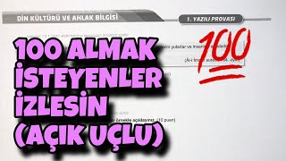 7Sınıf Din Kültürü 2Dönem 1Yazılı [upl. by Ehtnax]