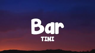 TINI  Bar LetraLyrics [upl. by Brier]