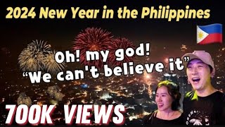 🇵🇭🇰🇷The worlds best Philippine New Years FireWorks [upl. by Oicram656]